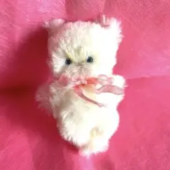 ハンドメイド作家・otometookaka・白猫ちゃん♡