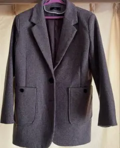 グレー テーラードジャケット XL