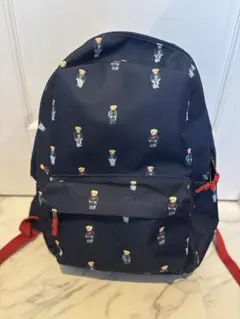 ラルフローレン　ポロベア　ネイビー リュック