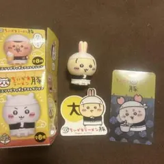 ちいかわラーメン豚 ミニソフビフィギュアコレクション うさぎ