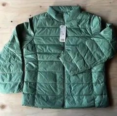 軽量ダウンジャケット/アイスグリーン