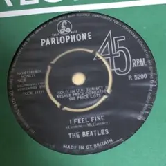 ビートルズ UK盤 1N/ 1N ◉ I FEEL FINE (R-5200)