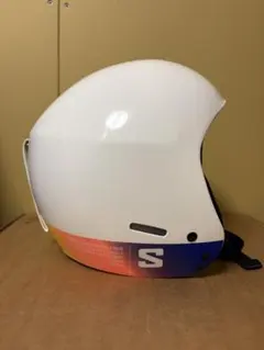 美品〜 サロモン ヘルメット S/RACE SL FIS対応 チンガード付き - メルカリ
