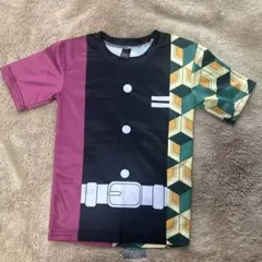 ＊鬼滅の刃 冨岡義勇風 半袖Tシャツ 120cm＊