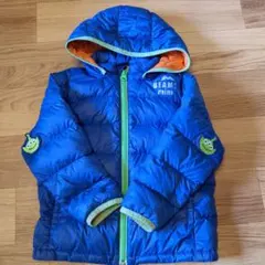 BEAMS mini フード付きダウンコート