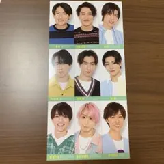 Snow Man データカード　メッセージカード