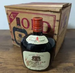 サントリーオールドウイスキー 4本入　木箱 2025年最新】サントリーオールド木箱の人気アイテム - メルカリ