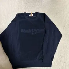 Black&White セーター　Lサイズ　レディース