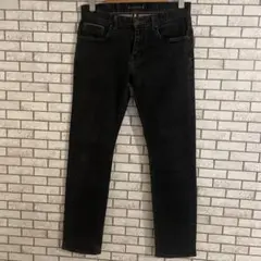 トミーヒルフィガー ブラックデニムパンツ 32(W84cm ストレッチのサムネイル