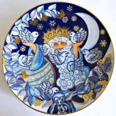 有田焼 照彦造 瑠璃地金彩孔雀文 飾り皿 【天目釉金彩孔雀文額皿】 有田焼 照彦造 瑠璃地金彩孔雀文 飾り皿 【天目釉金彩孔雀文額皿