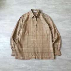BURBERRY ノバチェック シャツ vintage 微光沢 英国クラシックのサムネイル