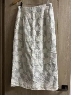 IENA ジャガードタイトスカート　36 レース