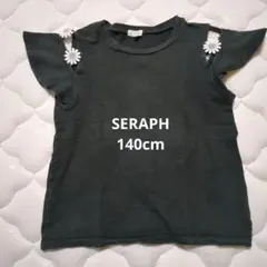 SERAPH Tシャツ 半袖　140cm 花モチーフのサムネイル
