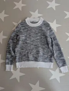 WRAPINKNOT（ラッピンノット）コットンウールクールネックニット／セーター