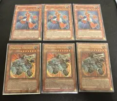 遊戯王 英語版 マシンナーズ 6枚セット ギアフレーム フォートレス