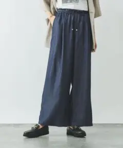 値下げ　グローバルワーク　エアリーリラックスデニムイージーパンツ