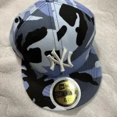 New Era 59FIFTY 迷彩キャップ 6 3/4