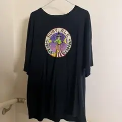 古着　ブラック　半袖　2XL 魔女　ヴィンテージ