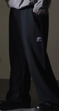 別注 UMBRO ワンポイントロゴ刺繍 裏起毛スウェットパンツ PUBLUX