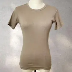 【シェイプオブマイハート】LSサイズ/カットソー/モカ/ノームコア/半袖