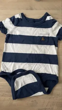 baby GAP ボーダー ロンパース 80cm