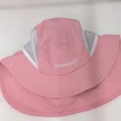 mont-bell ベビー帽子 ピンク 46cm〜50cm