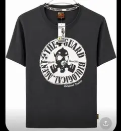 メンズTシャツLサイズ　レディースTシャツXLサイズミリカジ　ガスマスクTシャツのサムネイル