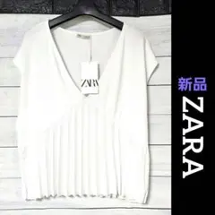 ♥️ ZARA ♥️ ノースリーブトップス トップス ノースリーブ 異素材