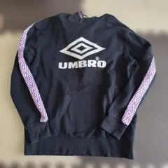 UMBRO フード付きトレーナー 黒・紫