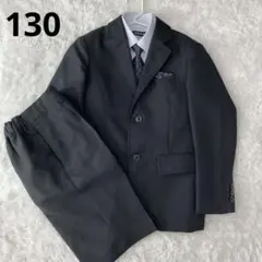 美品 V.O.W.W セットアップ 入学式 130 5点 ストライプ 男の子