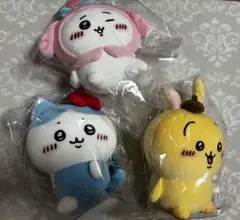 ちいかわ　サンリオキャラクターズ　ぬいぐるみS 3体セット　うさぎ　ハチワレ
