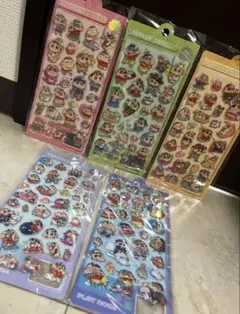 クレヨンしんちゃん　 ボンボンドロップシール　ランダム4枚