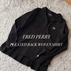 FRED PERRY★ PLEATED BACK WOVEN SHIRTのサムネイル