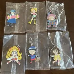 りぼんカプセルラバーマスコット　6点セット