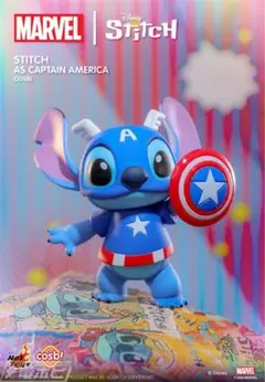 COSBI Stitch as Captain America