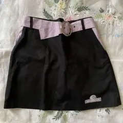 NEONMOON ネオンムーン　ブラック　トラペーズスカート