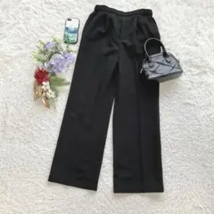 アメリカンホリック カジュアルパンツ センタープレス S 普段着 デイリー 黒のサムネイル
