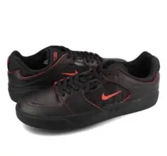 KIXSIX Nike ISHOD Wair ブラック レッド スニーカー - メルカリ