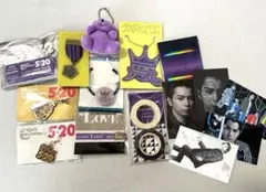 嵐 ARASHI 松本潤 ツアーグッズ まとめ売り 紫 おまけ付き