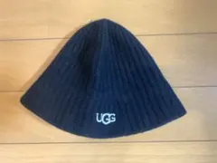 UGG ニット帽 ビーニー ブラックのサムネイル