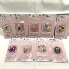 Re:ゼロ　一番くじ　アクリルスタンド　9点