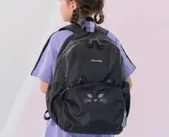 ANNA SUI mini 猫刺繍 リュック　チャーム付き　19L ANNA SUI mini 猫刺繍 リュック チャーム付き 19L - メルカリ