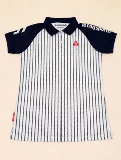 le coq sportif ストライプ ポロシャツ 半袖