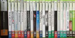 Xbox360ソフト23本(実質24本) 　アイドルマスター　他　後方互換非対応