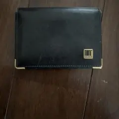 dunhill ブラック レザー 名刺入れ