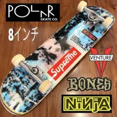 ポーラー　スケートボード　スケボー　ベンチャー　ニンジャ　bones 8インチのサムネイル