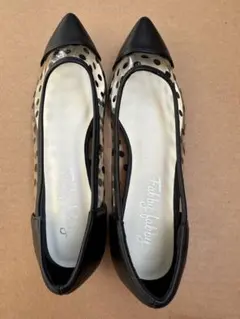 Fabby fabby クリアパンプス 水玉 Lサイズ