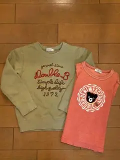 おまけ付き！　DOUBLE.B トレーナー 110cm オリーブグリーン