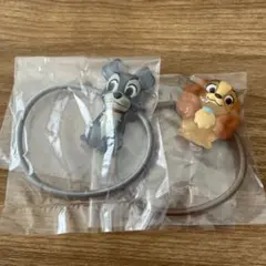 ディズニーキャラクター　ヘアゴム　ガチャ