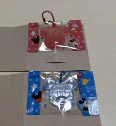 ディズニーキャラクターズキャンディチャームズ ミッキー&ミニー キーホルダー